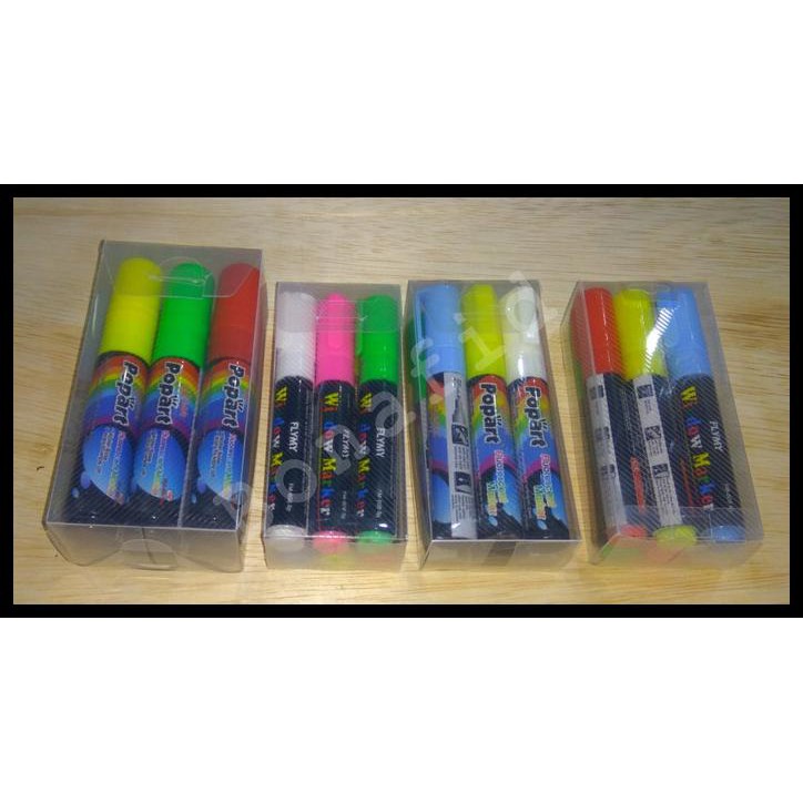 

Spidol Untuk Papan Tulis Led Satu Set 4Mm