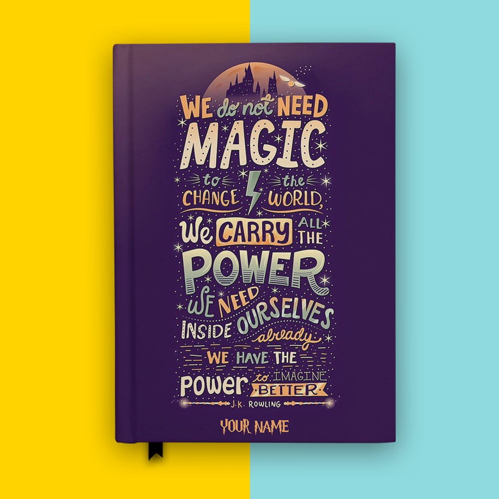 

Notebook Harry Potter Quotes 1 Anime Cosplay Buku Tulis Hardcover Jurnal Custom