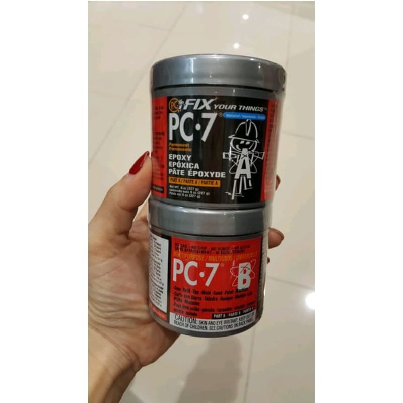 

Original UKURAN BESAR Lem Porting Paste Epoxy PC-7 PC.7 Fix Your Thing PC 454 Gram 16 oz 16oz 454g product USA