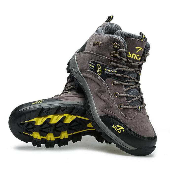SNTA 471 Sepatu Hiking/Gunung/Outdoor/Boot/Mid Grey