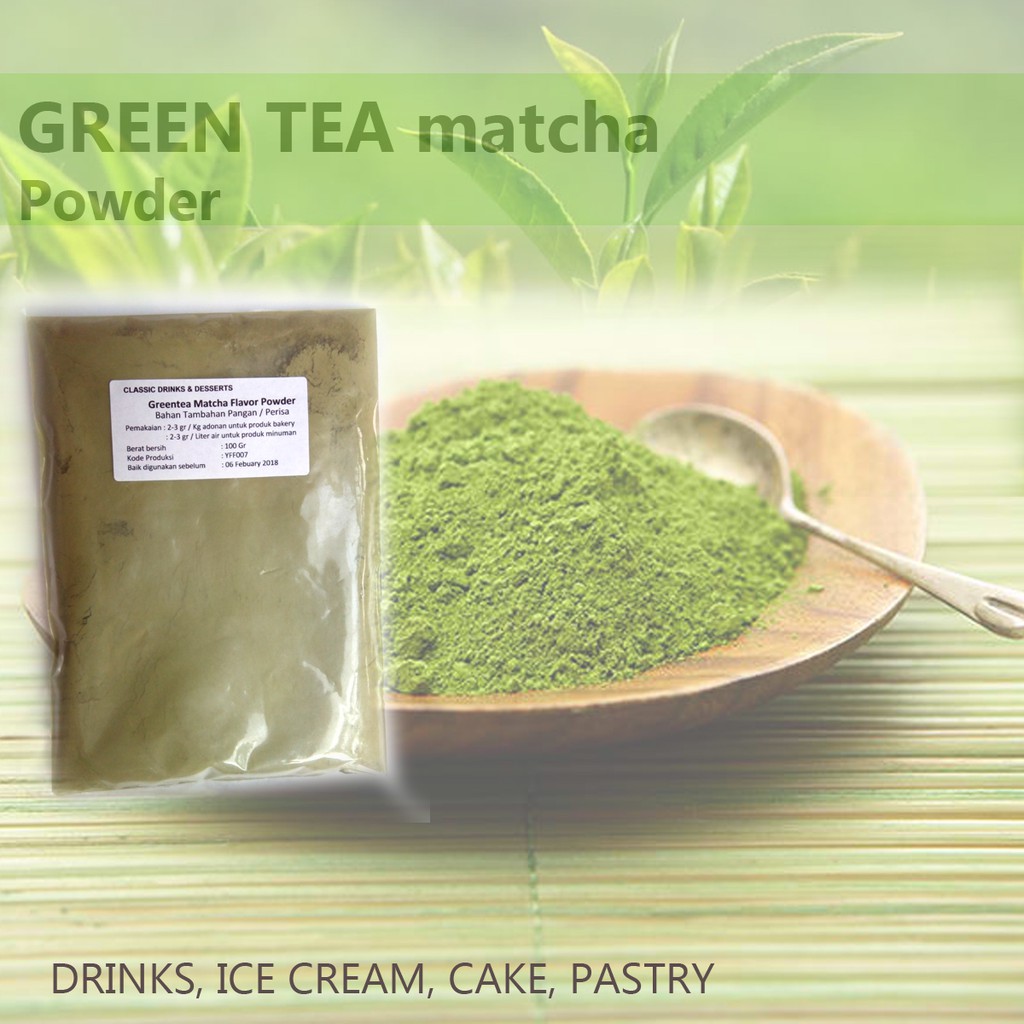 

Green Tea Bubuk Flavor @ 100 gr