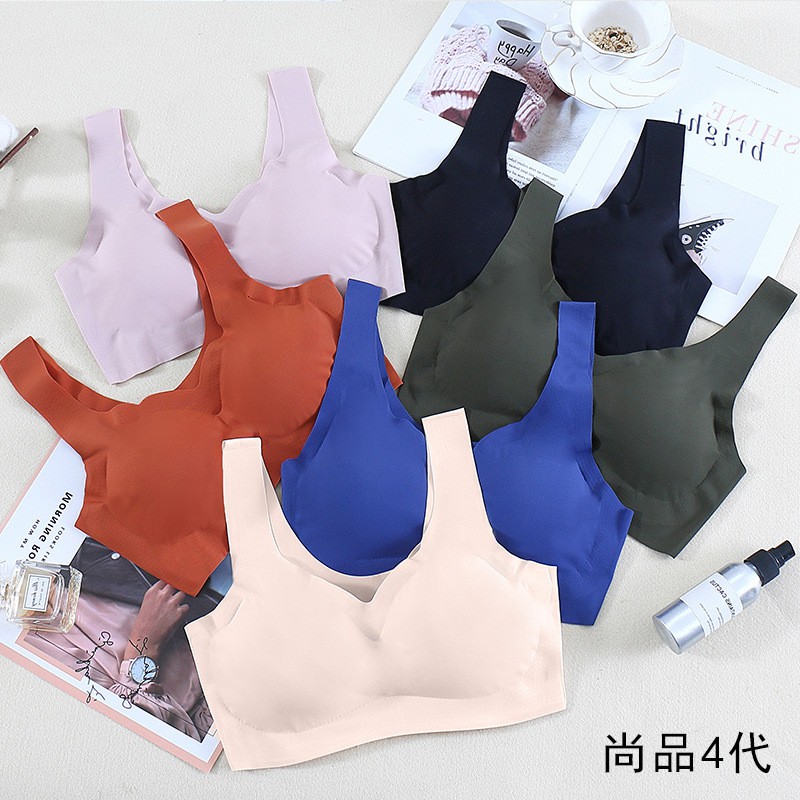 HUES.ID Bra Sport BH yoga lari Wanita dengan Model Kualitas Tinggi untuk Busana Musim Panas 1023