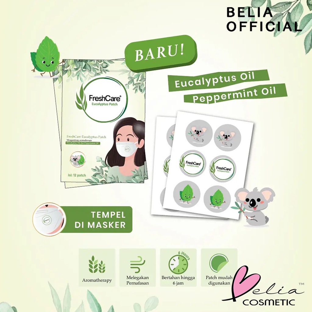 ❤ BELIA ❤ FRESH CARE (✔️BPOM) Minyak Angin Aromatheraphy Roll On 10mL | aroma terapi gosok freshcare