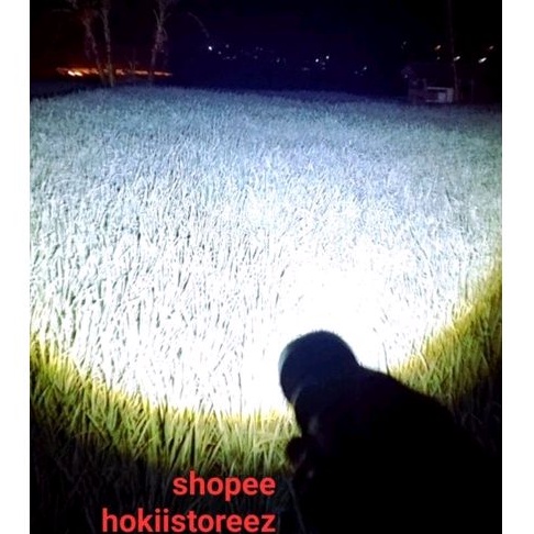 Senter LED XHP90.2 Charger Super Terang Jarak Jauh 90.000 Lumens Original