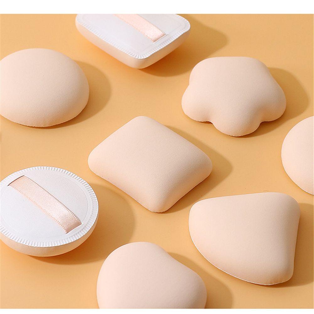 Spons Puff Air Cushion Bentuk Nanas Reusable Untuk Makeup