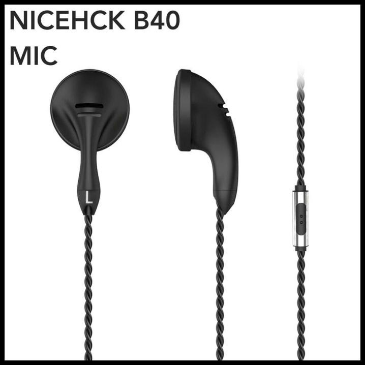 Earbud Nicehck B40 32 Ohm 14.8Mm Mic