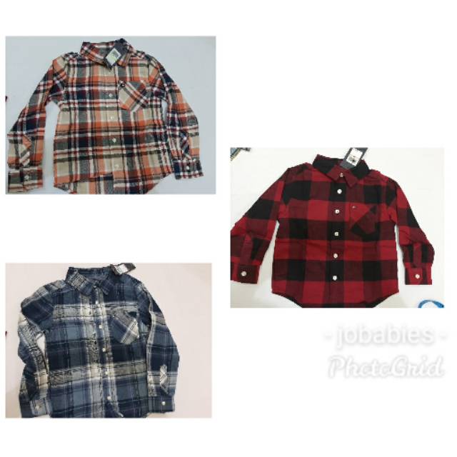 Kemeja anak cowo tommy