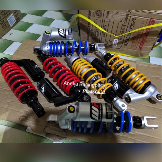 Shock belakang aerox 155 wp klik / shockbreaker aerox tabung atas