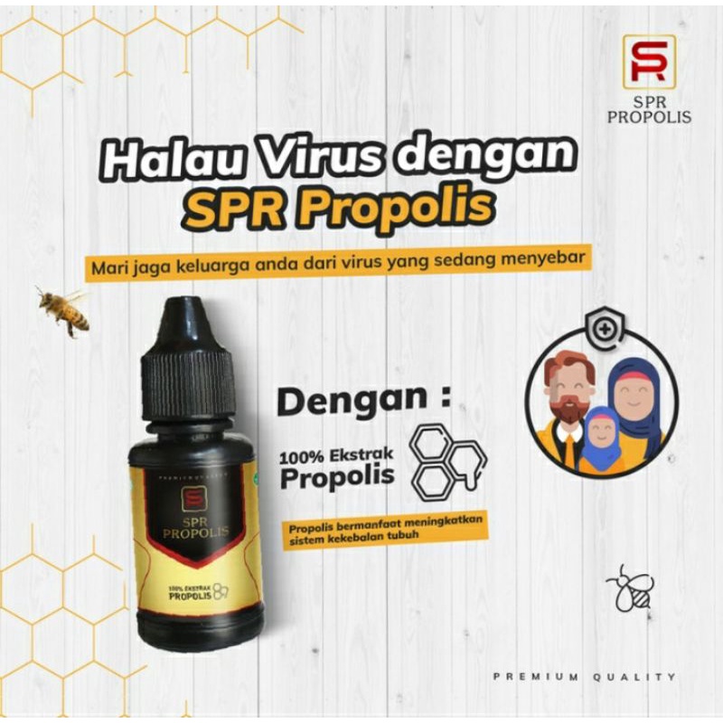 BELI 1 GRATIS 1 isi Perpcs 15ML] SPR Propolis Original Herbal alami BPOM