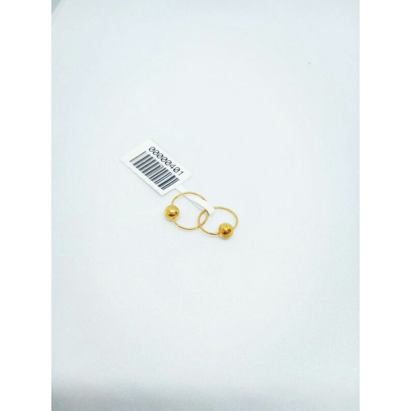 Anting Emas Asli Anak Baby Bayi Mrican Perhiasan - 401 - 05 - 6