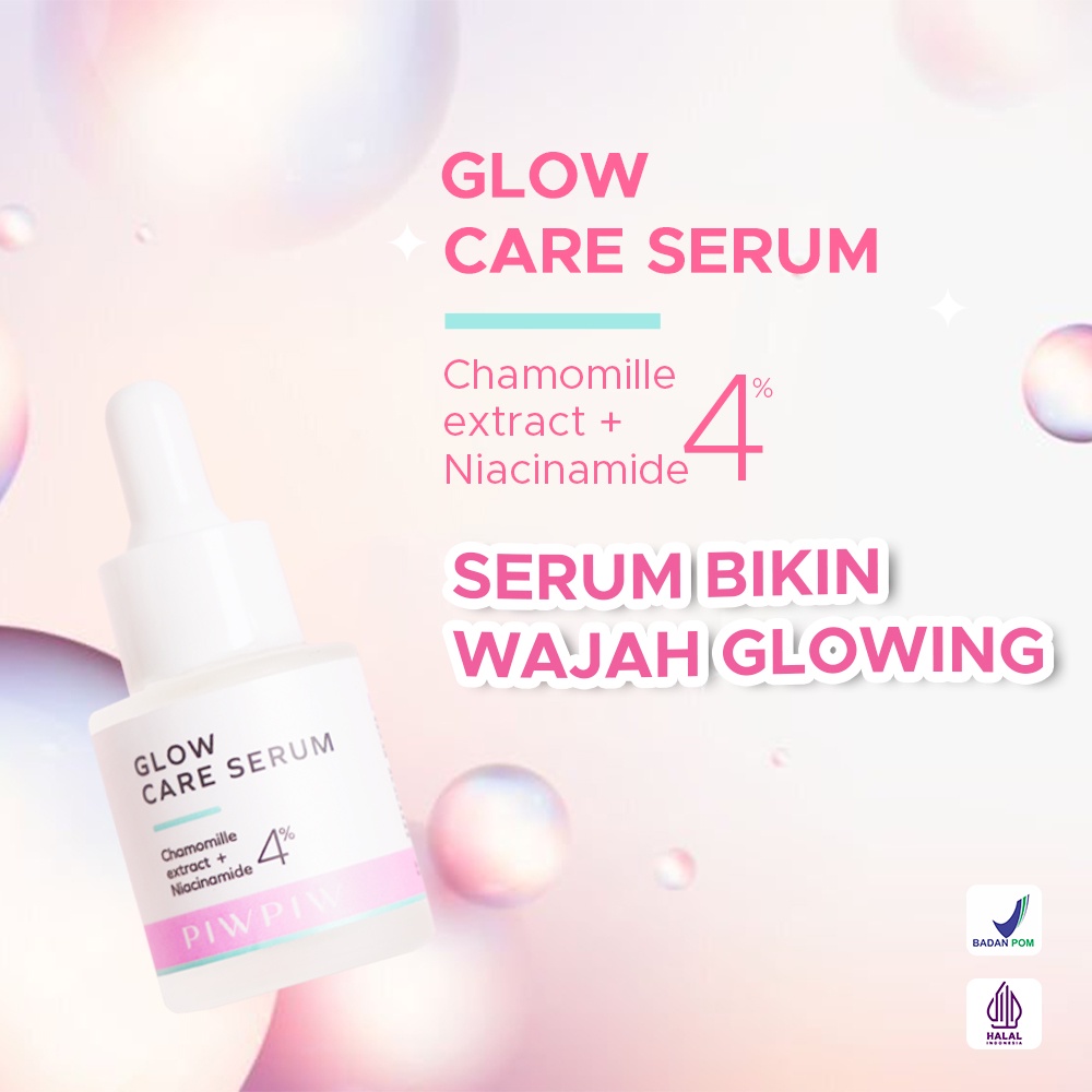 Serum Wajah Pencerah Wajah Piw Piw Glow Care Serum