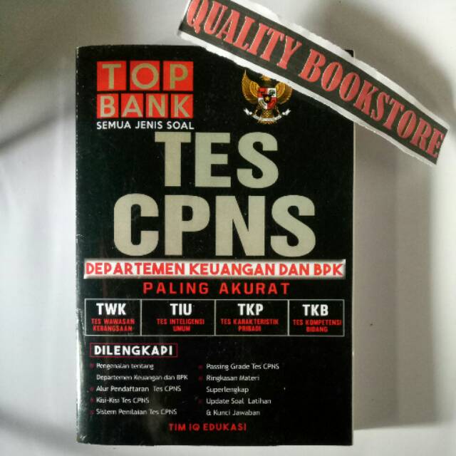 TES CPNS Departemen  Keuangan dan BPK