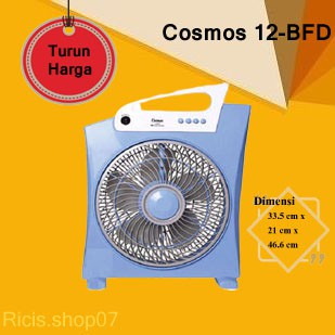 Termurah Kipas Angin Kotak / Box Fan Cosmos 12-BFD / 12BFD / 12 BFD 12 Inch Best seller