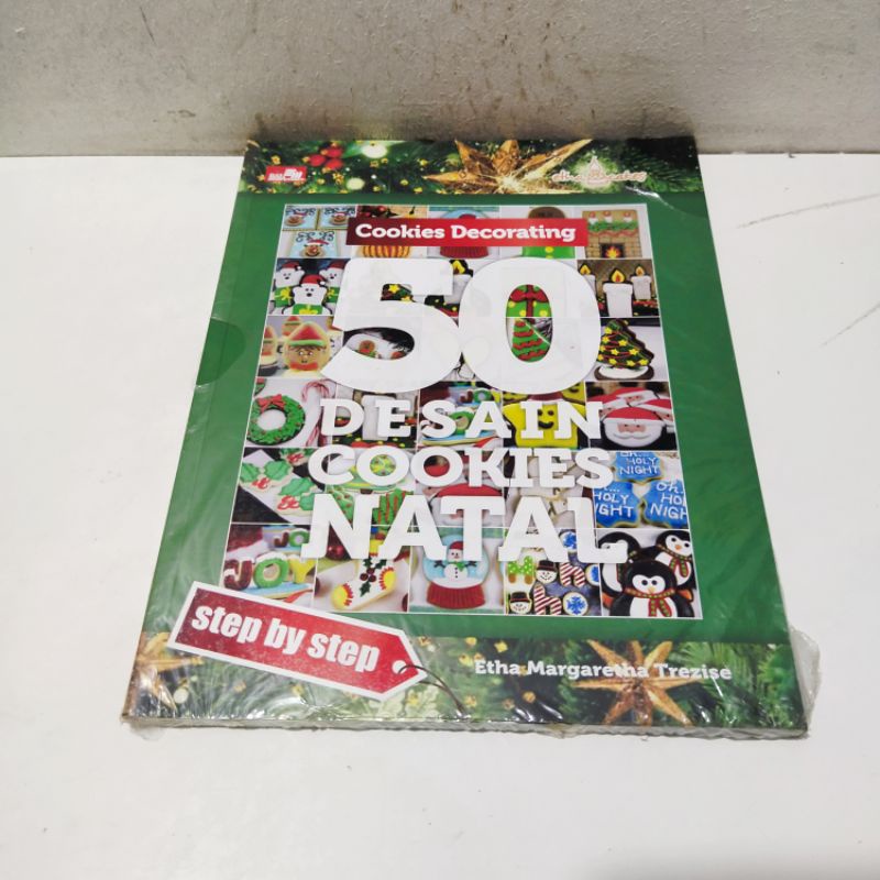 Buku Obral Super Murah - Buku Cookies Decorating 50 Desain Cookies Natal