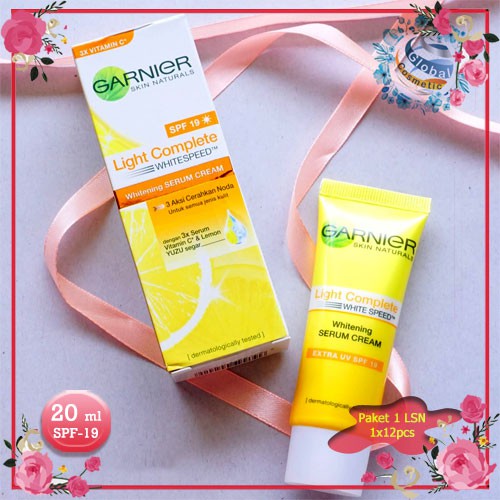 Skin Care Garnier Light Complete Yuzu Day SPF19 - 20ml (Paket 1Lsn)