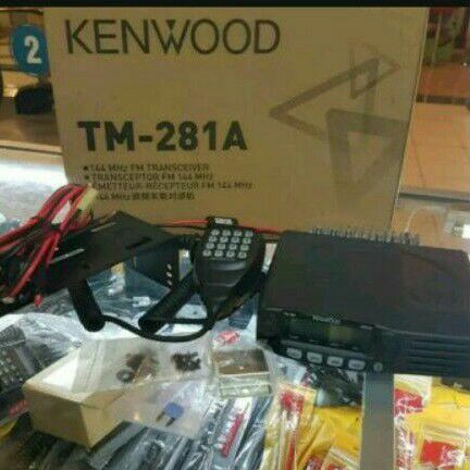 rig kenwood tm 281A original