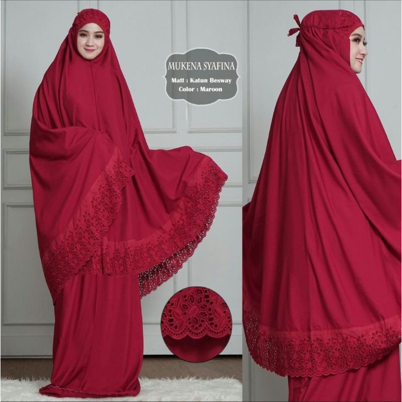 Mukena Khadijah Exclusive FREE TAS