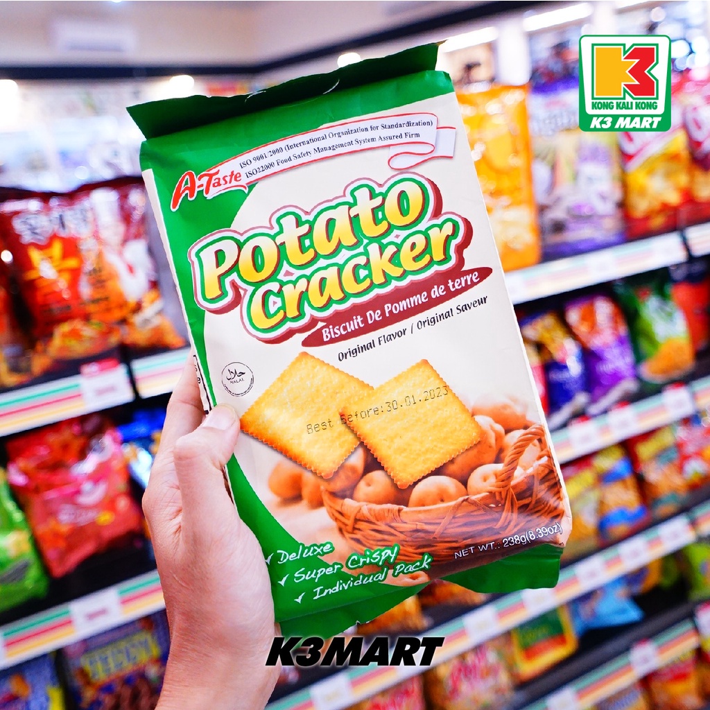 

A-taste Potato Cracker Original 238gr