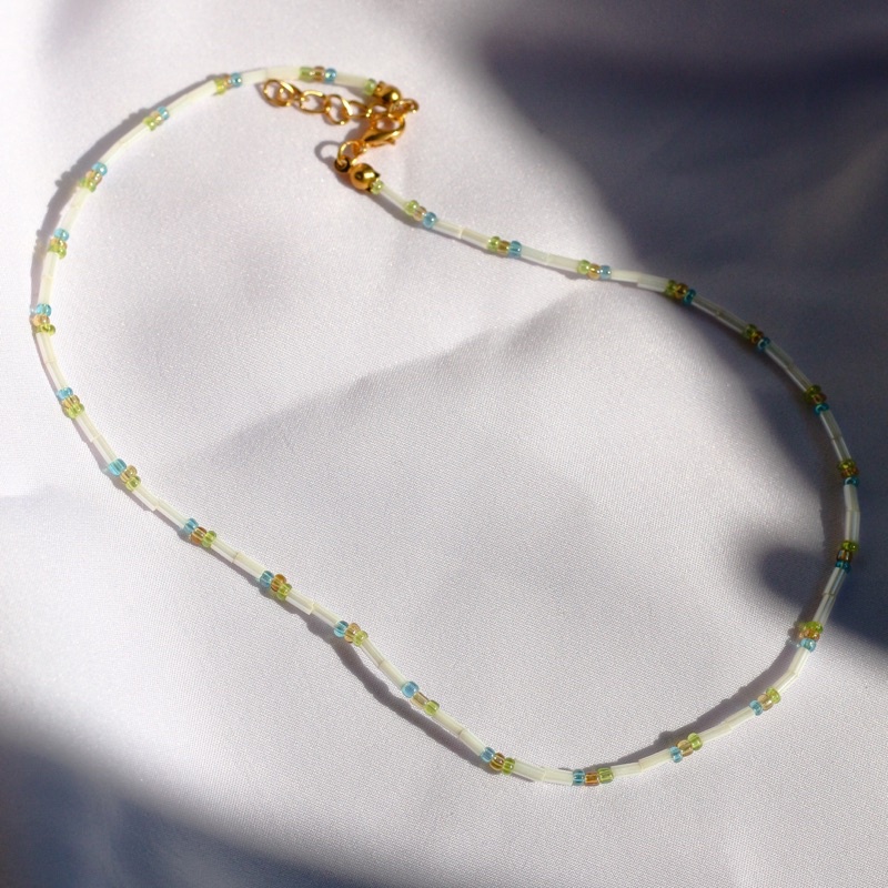 Gallerybijouterie - LAURIE Necklace | beads necklace | kalung manik-manik | kalung korea