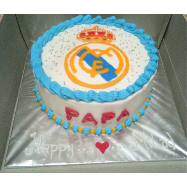 

Cake football
