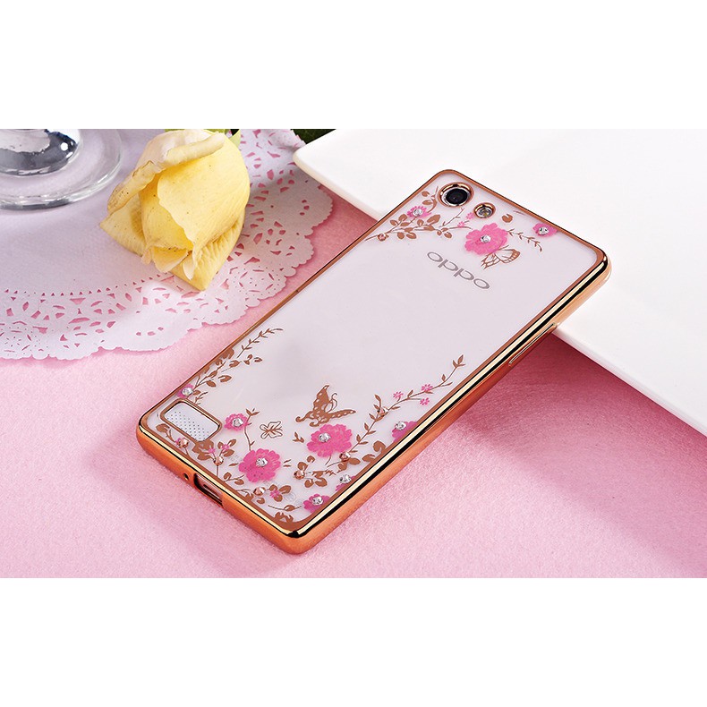 TPU FLOWER CASE Oppo Neo 7 / Oppo A33 Softcase Silicone