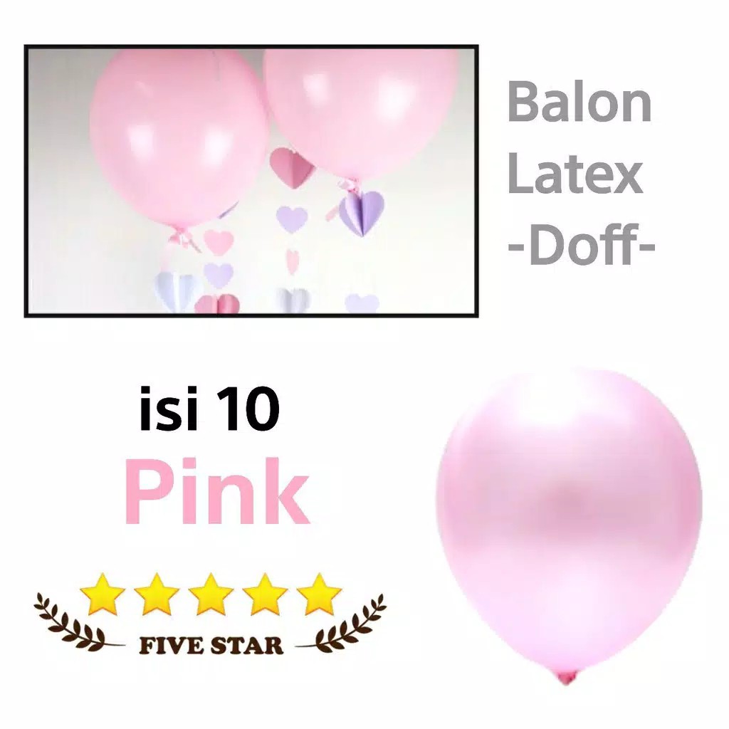 balon latex metalic 12 inch balon polos warna pink kuning hitam biru hijau merah putih hitam metalik