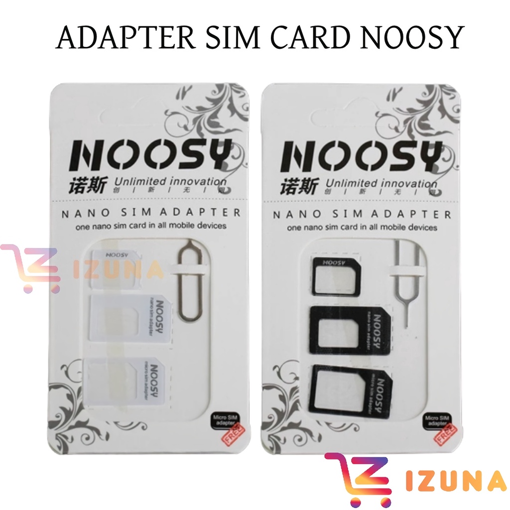 [IZUNA] ADAPTER SIM CARD NOSSY / SIM CARD ADAPTER NANO / NOSSY NANO SIM ADAPTER