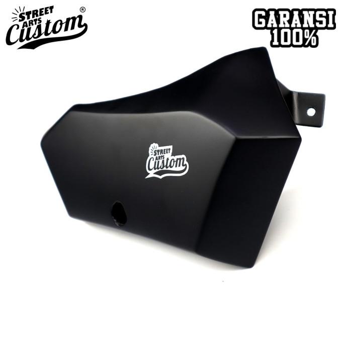 XSR 155 / Undertank Cover / Cover Delta Box / Hitam
