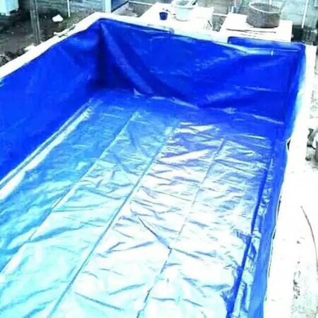 Terpal Kolam 4x2x1 Terpal A12 Atau A15 Buat Ternak Ikan Shopee Indonesia