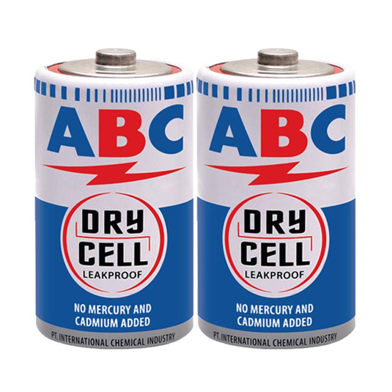 Batu Baterai ABC Besar R20S ABC Battery R20 S