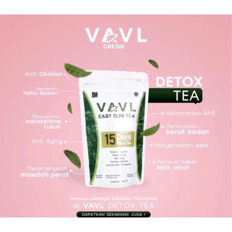 

vavl easy slim detox tea