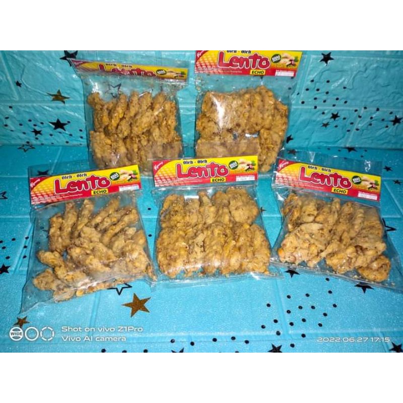 

MENTHO Lento Echo || oleh oleh khas Boyolali || Gurih || isi 12 biji