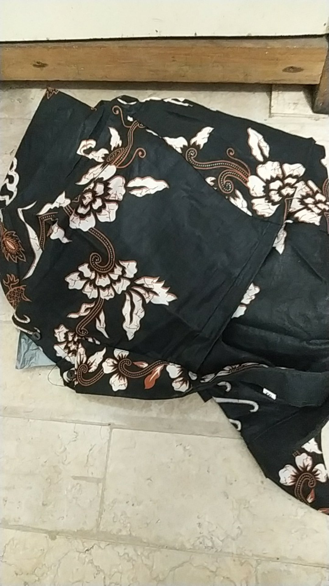 Kemeja Batik Pria Lengan Panjang Size M L Xl Xxl Bswart