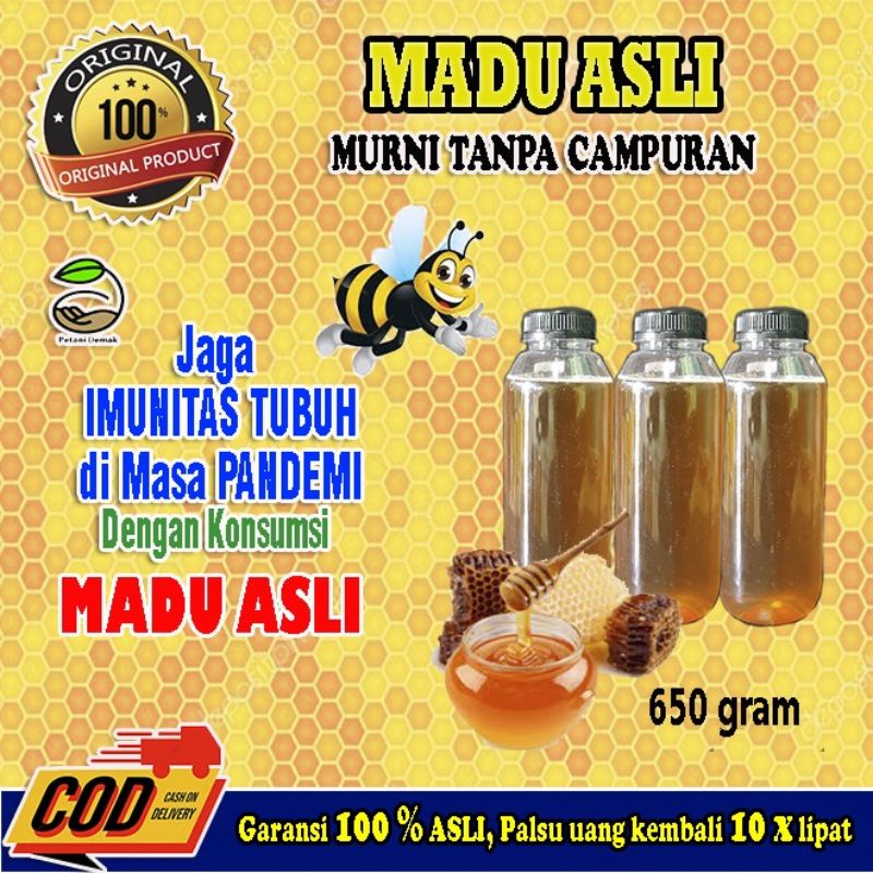 

Madu Murni Asli 650 Gram Madu Randu Kelengkeng Multiflora Klengkeng Multi Flora