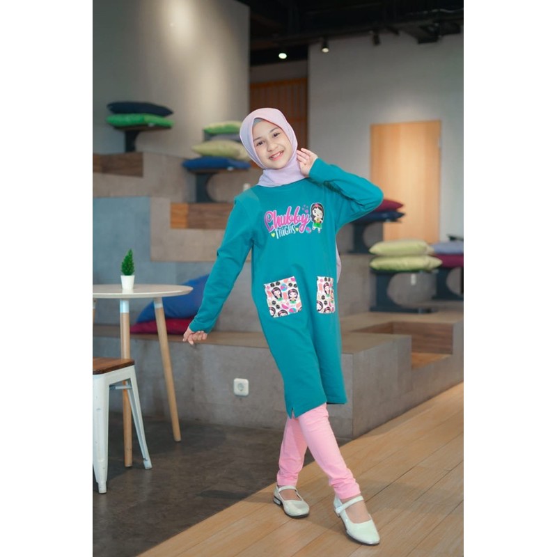 Setelan Tunik Anak Set Tunik Babyterry Mother Kids