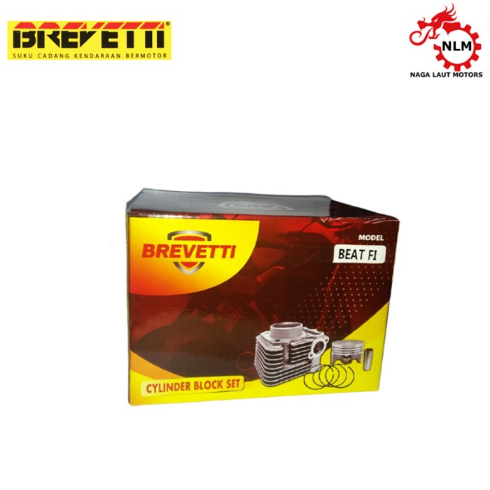 Brevetti Silinder Blok Seher dan Piston Kit Beat Fi KZL