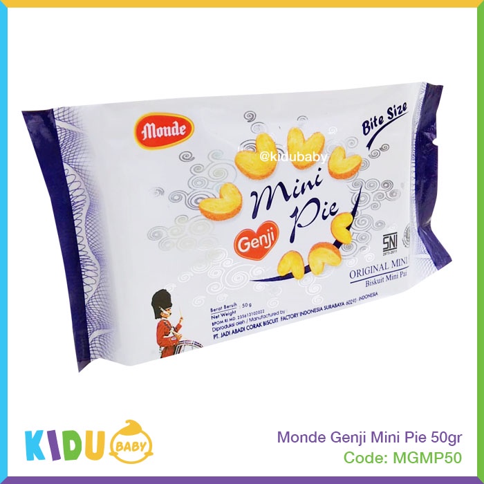 Monde Genji Mini Pie 50gr Kidu Baby