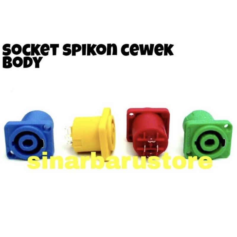 Jek/Soket/Socket Spikon Cewe/Female Body