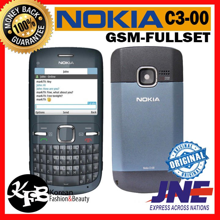 HP murah Nokia C3-00 GSM / Nokia C3 - ORIGINAL - GSM