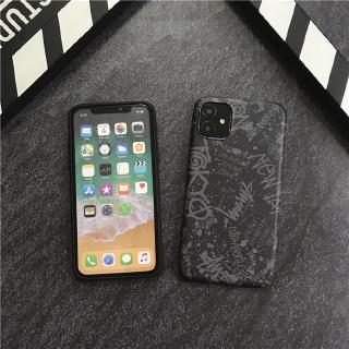 iPhone 12 Case Soft Case Desain Stussy Warna Hitam Putih