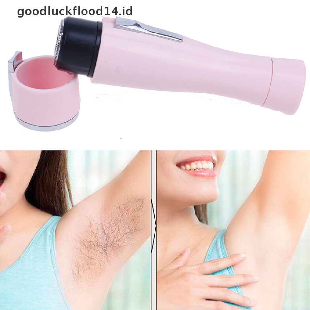 [OOID] Mini Shaver Razor Epilator Painless Electric Facial Body Underarm Hair Removal ID