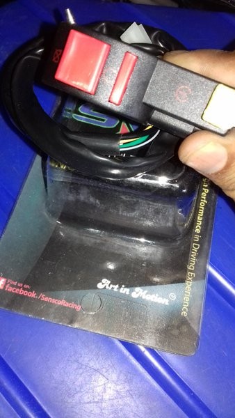 tombol lampu on off stater variasi motor universal