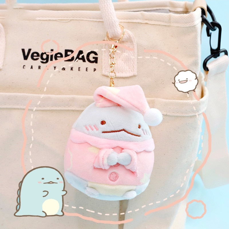 Kawaii Japan Sumikko Gurashi Plush Toys Cartoon Plush Doll Cute San-X Corner Bio Bag Pendant Keychain Couple Small Pendant Gifts