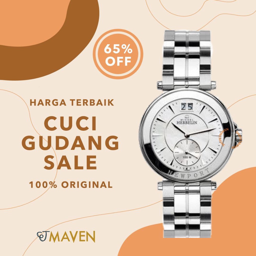 Jam Tangan Michel Herbelin MH 18266/BT19