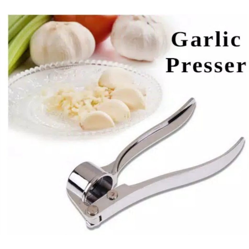 Garlic presser
