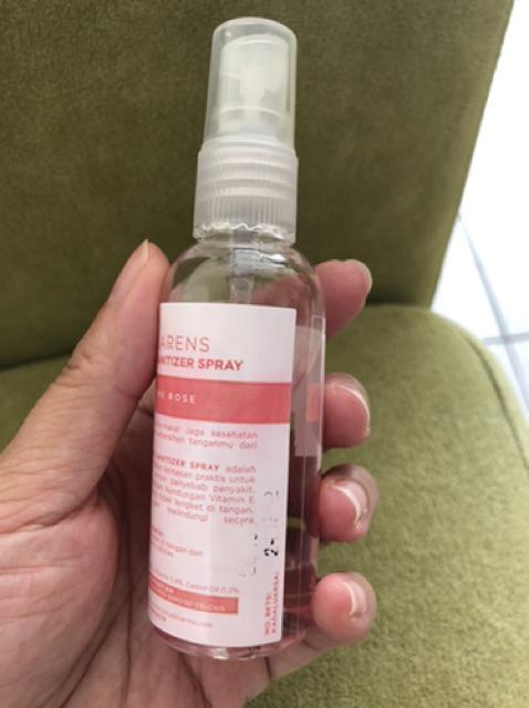 Klarens Pink Rose Hand Sanitizer [60 Ml] Shopee Indonesia