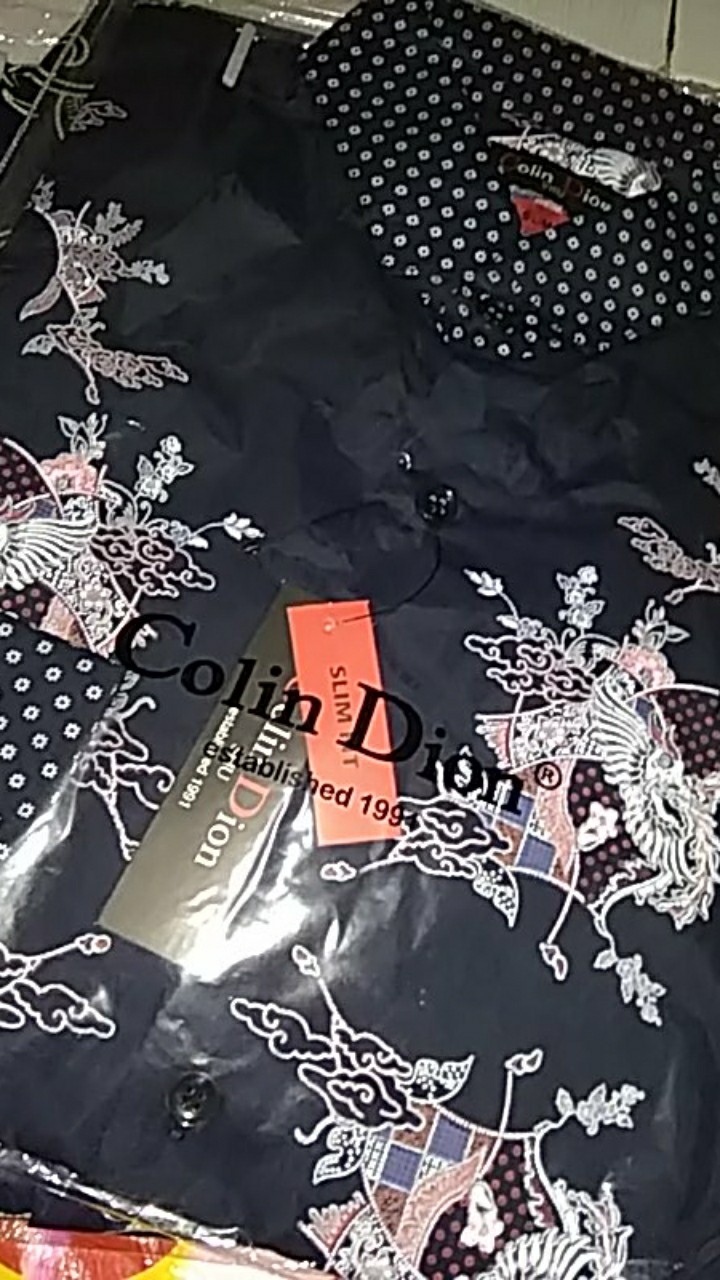 Newww Batik Cowok Premium Model Slimfit