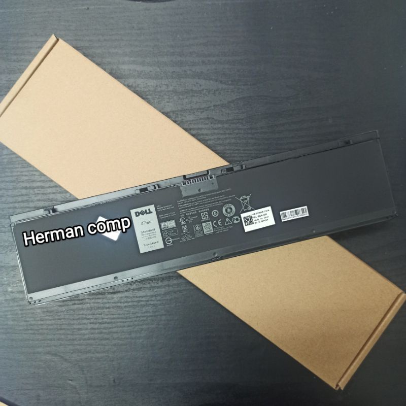 Original Baterai Dell Latitude 14 7000 7420 7440 7450 E7420 E7440 E7450 34GKR 47WH