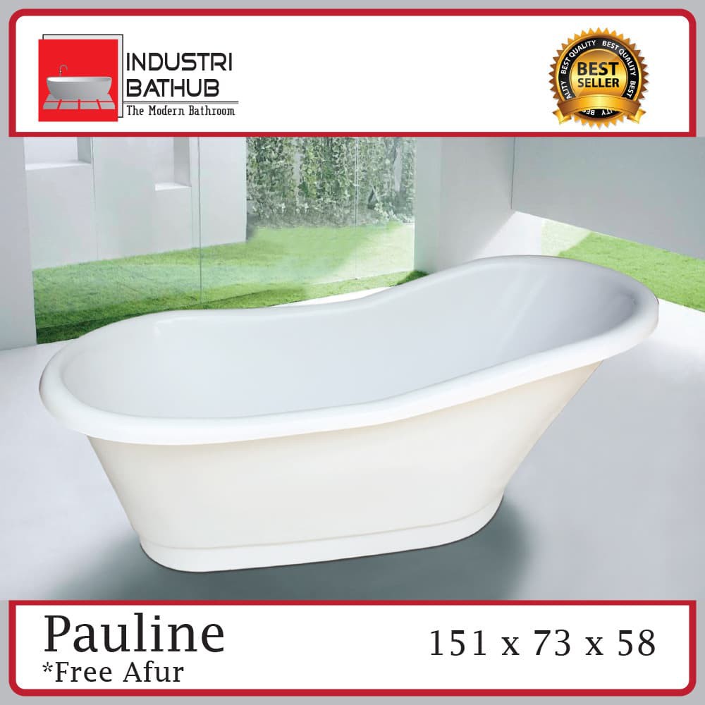 Industri Bathtub Standing type PAULINE Marble