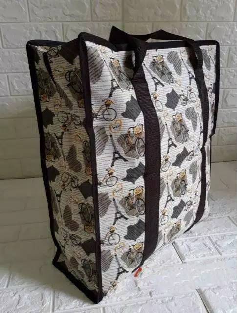 TAS BAHAN JUMBO.58 x 57 x 20.TAS BAHAN TERPAL.TAS BELANJA.TAS LOUNDRY.